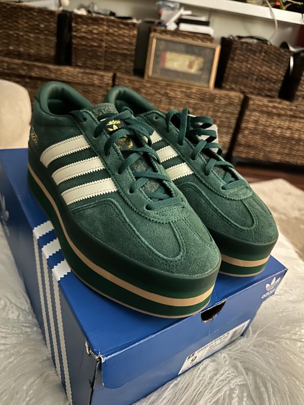 adidas GAZELLE STACK W GLOPNK/VICBLU/GUM3（アディダス ガゼル