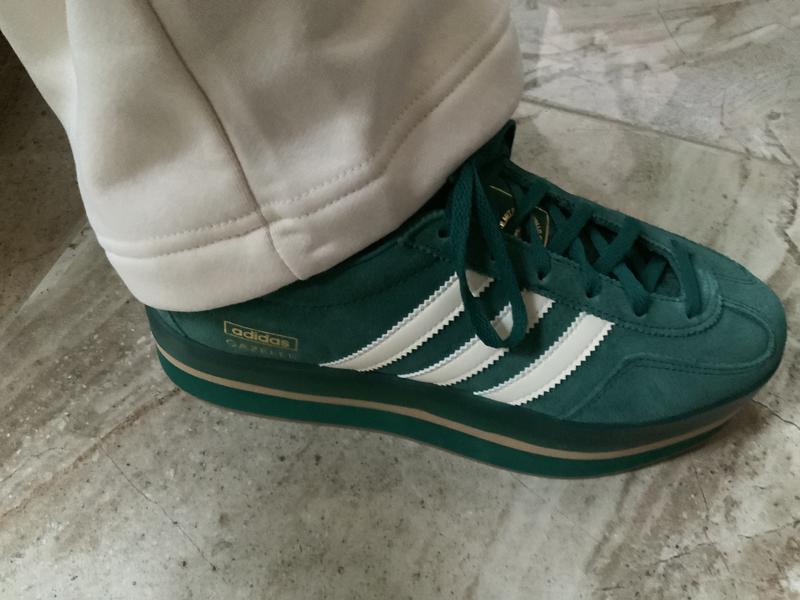 adidas GAZELLE STACK W GLOPNK/VICBLU/GUM3（アディダス ガゼル