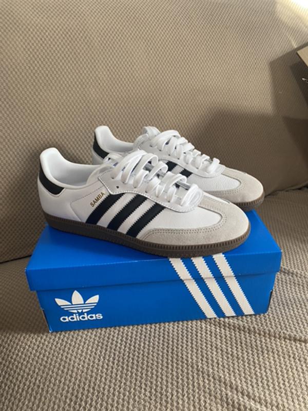 Adidas white outlet gum