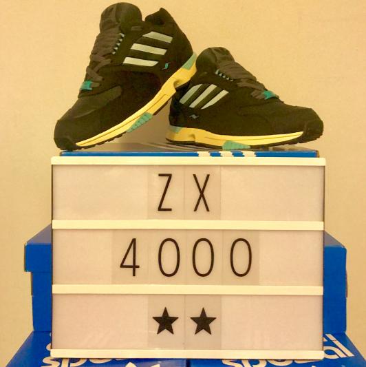 Adidas zx 4000 core black ice mint clearance carbon