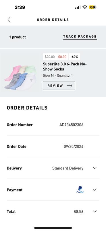 Photo submitted with review of product