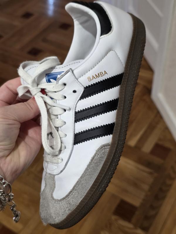 adidas SAMBA OG W SILVER METALLIC/FOOT WEAR WHITE/CORE WHITE