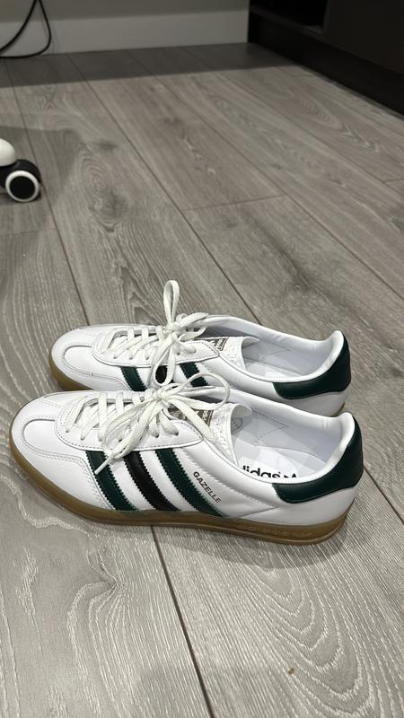 ガゼル 270 ネイティブワークス ホワイト adidas GAZELLE INDOOR W FTWWHT/CGREEN/CBLACK（アディダス