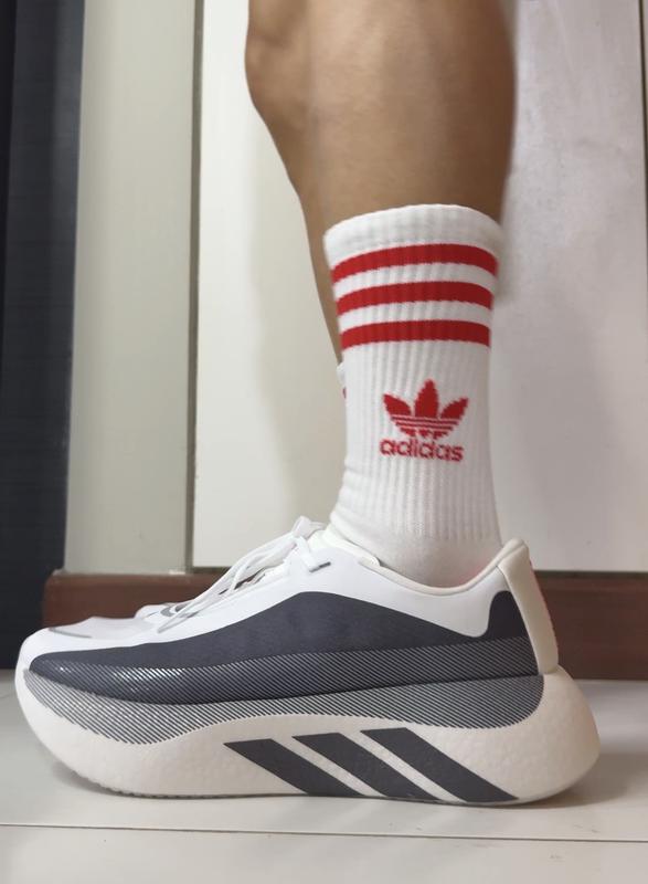 adidas HYPERBOOST EDGE M FTWWHT/PURRUB/ZEROMT（アディダス ハイパー