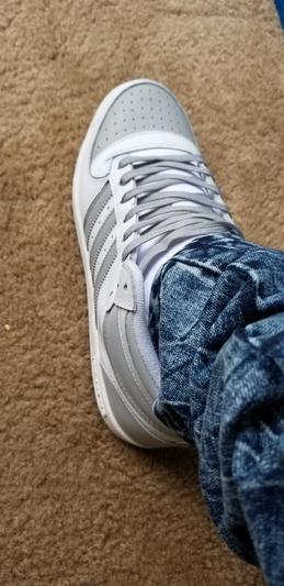 Adidas top on sale ten on feet