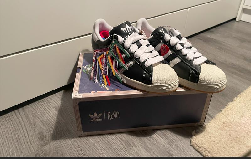 adidas gazelle silver green womens adidas Korn Superstar Shoes — Skatepark of Tampa main image 0