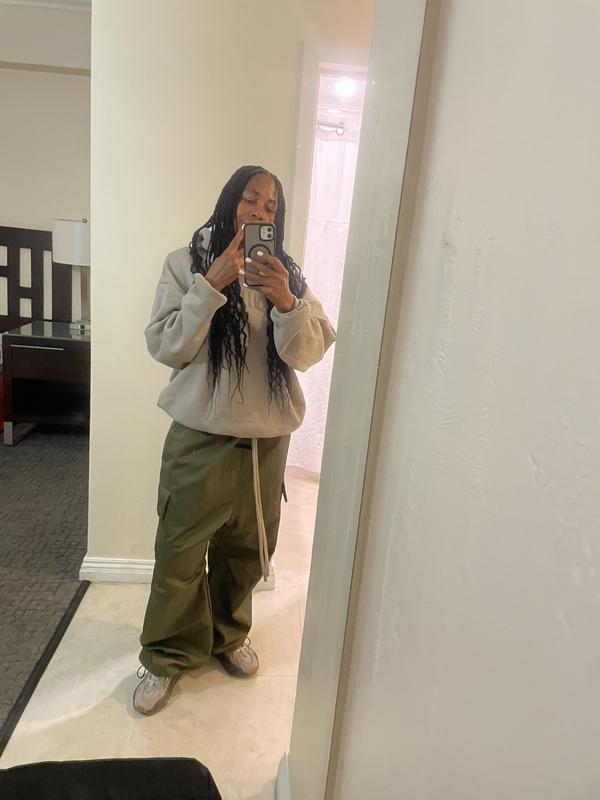 大人気【adidas×FEAR OF GOD】 フーディー＆パンツセットアップ adidas FEAR OF GOD ATHLETICS FLEECE HOODIE ナイトブラウン