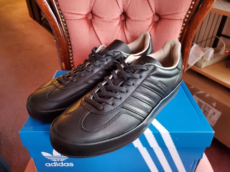 adidas GAZELLE INDOOR LUX CORE BLACK/CORE BLACK/WONDER BEIGE