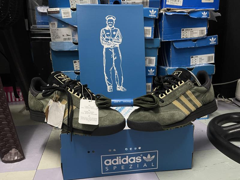 adidas CP SL83 SPZL DUSGRN/SAND/NIGHTCARG （アディダス CP Company