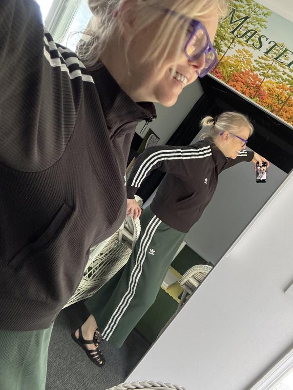 adidas original topsニットブラック Adidas Original Q3 Atlanta Track Top