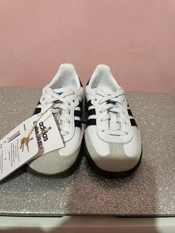 adidas SAMBA OG EL I CORE BLACK/FOOT WEAR WHITE/GUM