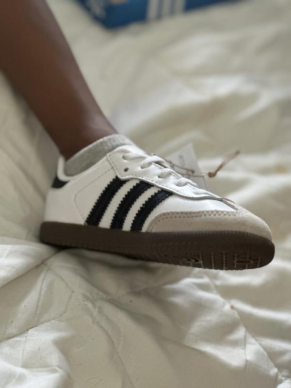 adidas SAMBA OG EL I CORE BLACK/FOOT WEAR WHITE/GUM adidas SAMBA OG EL I CORE BLACK/FOOT WEAR WHITE/GUM