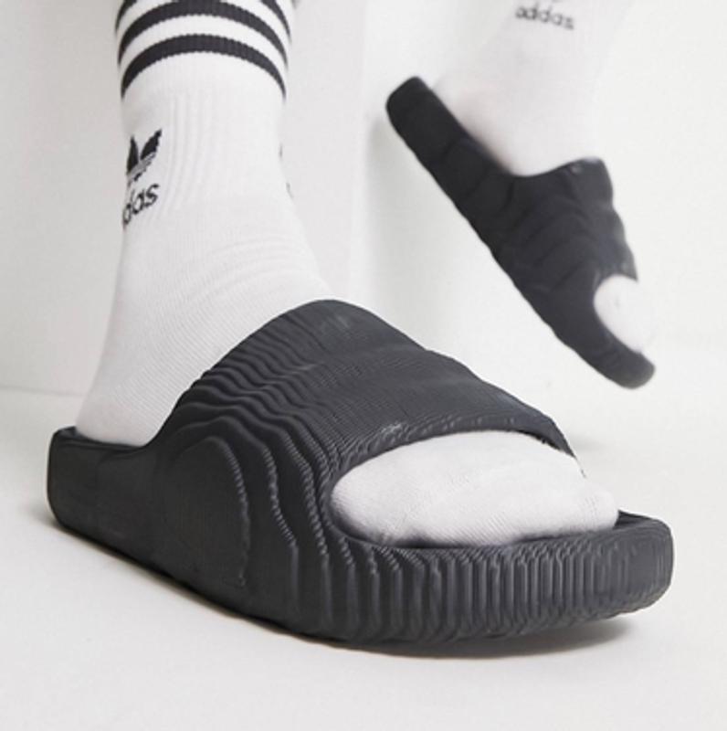 adidas ADILETTE 22 CARBON/CARBON/CARBON 22FW-I