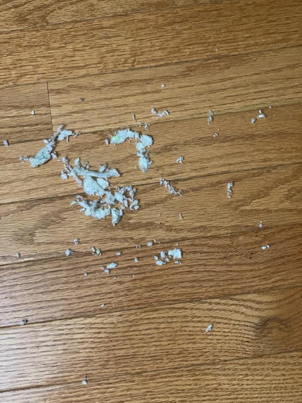 Photo submitted with review of product