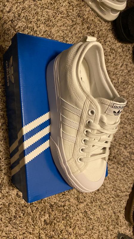 adidas NIZZA PLATFORM W ALMOST YELLOW/ORANGE TINT/WONDER WHITE 22SS-I