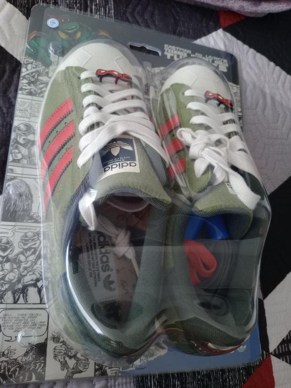 adidas TMNT SHELLTOE CRAGRN/PANTON/SHAGRN（アディダス