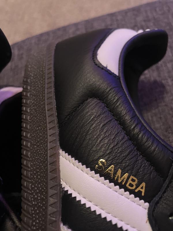 adidas SAMBA OG CORE BLACK/FOOTWEAR WHITE/GUM（アディダス