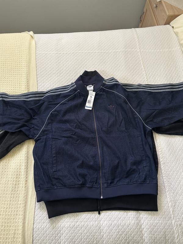 adidas ADICOLOR LOOSE SUPERSTAR DENIM STONE インディゴデニム