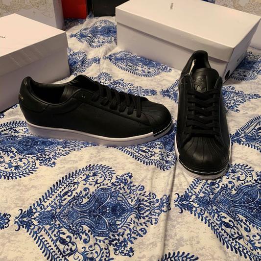 adidas SST PURE LT W CORE BLACK/FOOTWEAR WHITE/GOLD METARIC