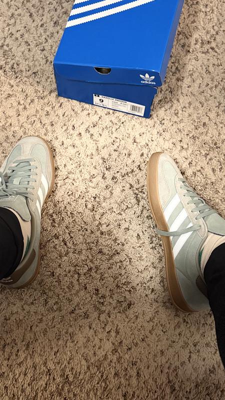 adidas gazelle silver green womens KNOWEAR — Adidas Originals - Gazelle Indoor - Core Black Cream White Gold  Metallic