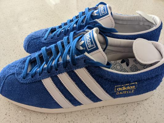 adidas gazelle blue size 7