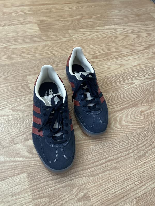 adidas GAZELLE INDOOR CORE BLACK/BLUE/GUM（アディダス ガゼル