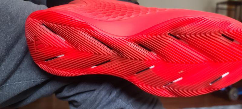 adidas Anthony Edwards 1 CBLACK/RED/CLOWHI （アディダス アンソニー