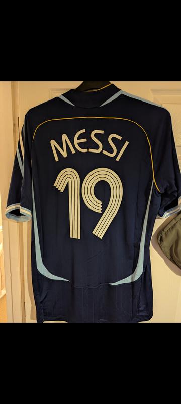 adidas アルゼンチン代表 アウェイ ユニフォーム 2006 Messi ダーク