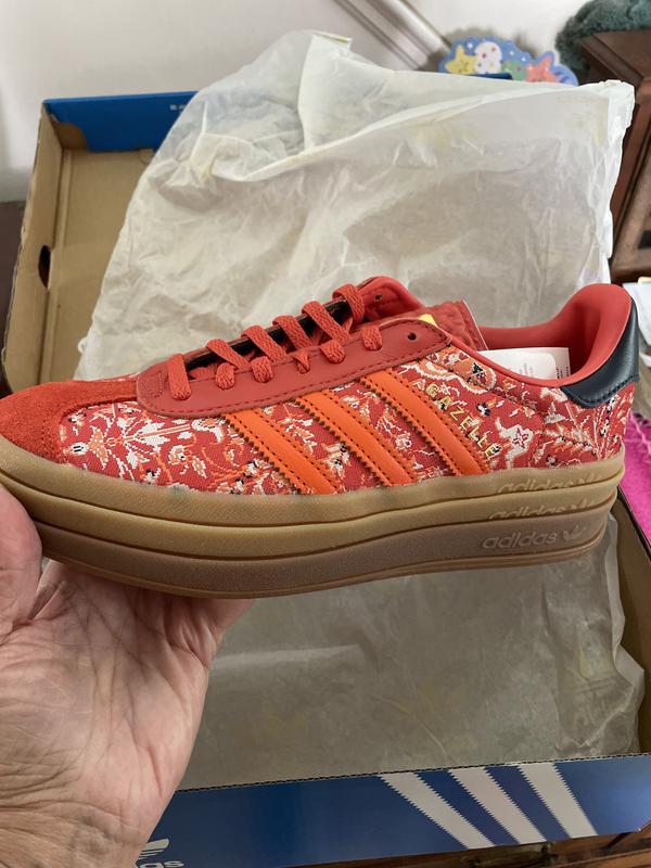 adidas GAZELLE BOLD W WONQUA/CBLACK/CBLACK（アディダス