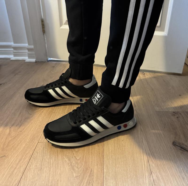 adidas LA TRAINER OG MADE IN USA CBLACK/FTWWHT/CARBON（アディダス