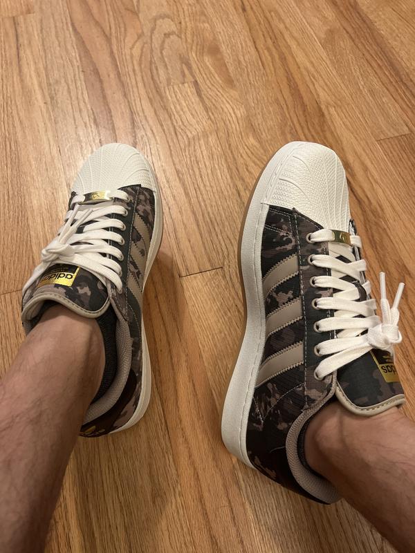 adidas SUPERSTAR XLG FOOTWEAR WHITE/CORE BLACK/GOLD METALLIC