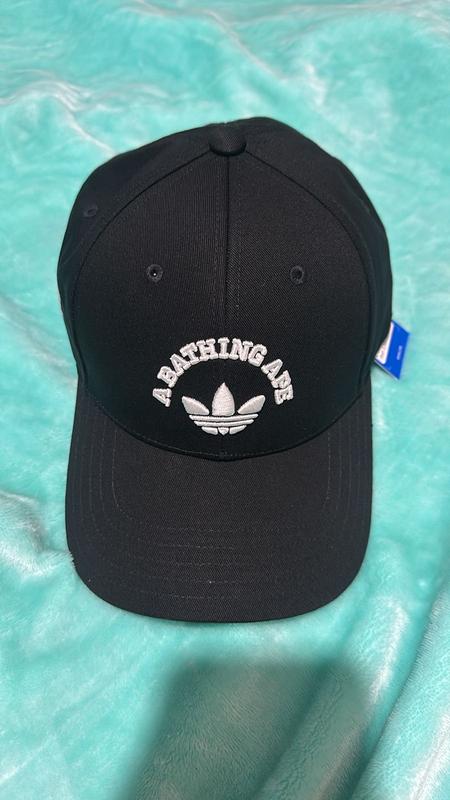 adidas BAPE BALL CAP ブラック（アディダス ベイプ ボール