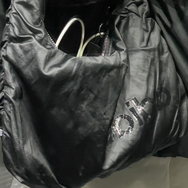 adidas Originals small shoulder bag in black satin | ASOS