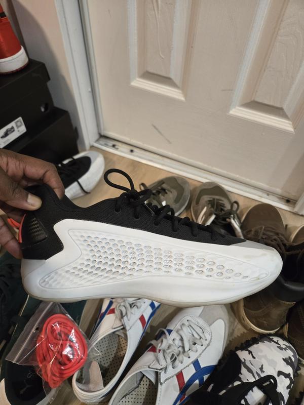 adidas ANTHONY EDWARDS 1 LOW FOOT WEAR WHITE/CORE BLACK