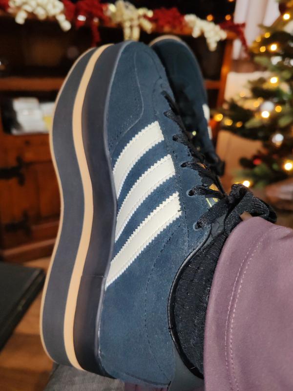 adidas GAZELLE STACK W GLOPNK/VICBLU/GUM3（アディダス ガゼル