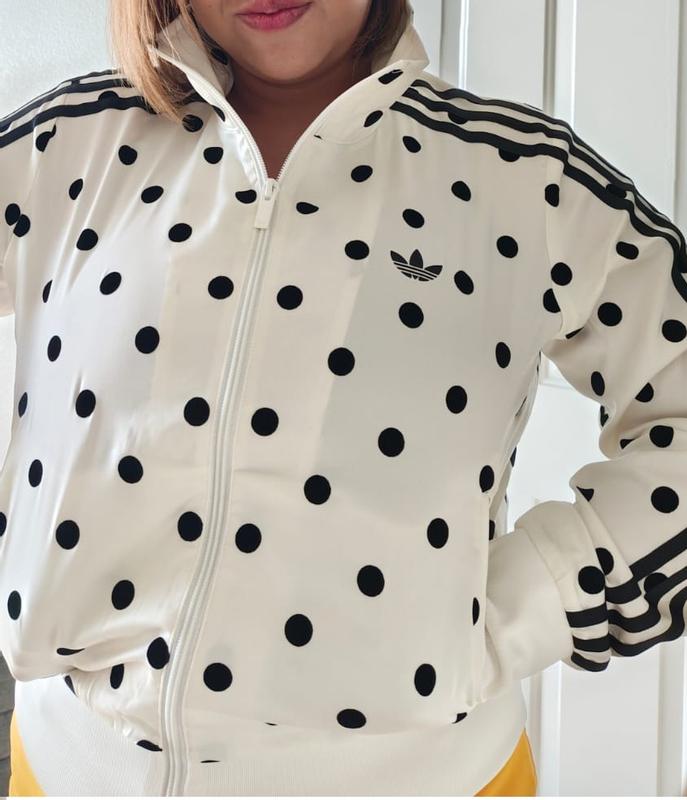 adidas SATIN POLKA DOTS TT Track Top ブラック（アディダス