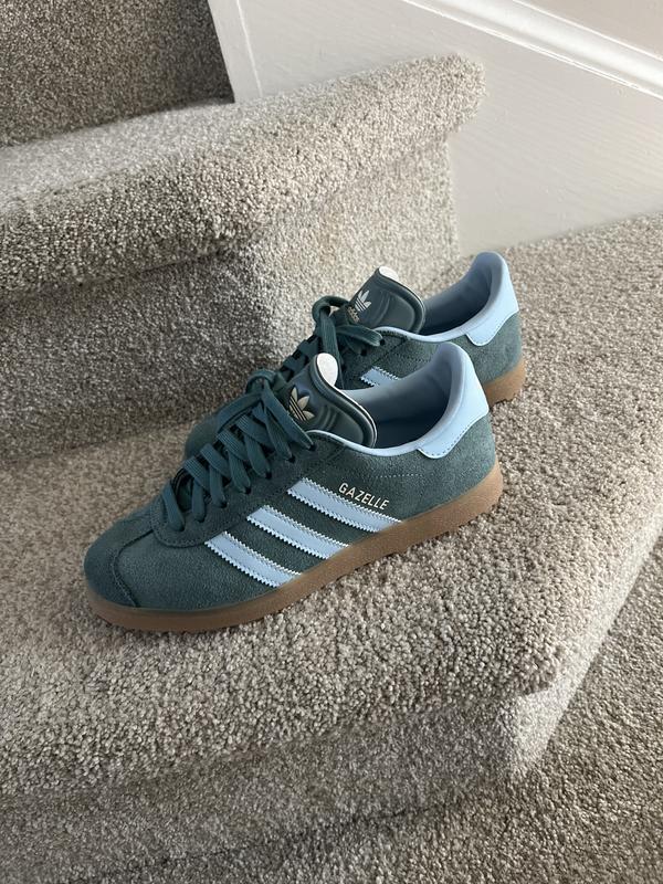 adidas gazelle silver green womens Adidas GAZELLE LO PRO W