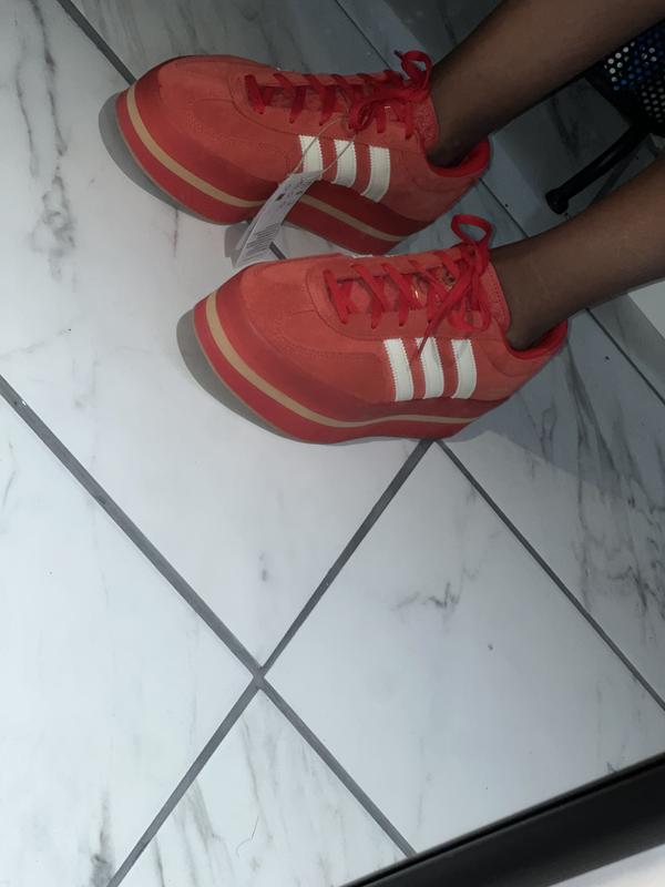 adidas GAZELLE STACK W GLOPNK/VICBLU/GUM3（アディダス ガゼル