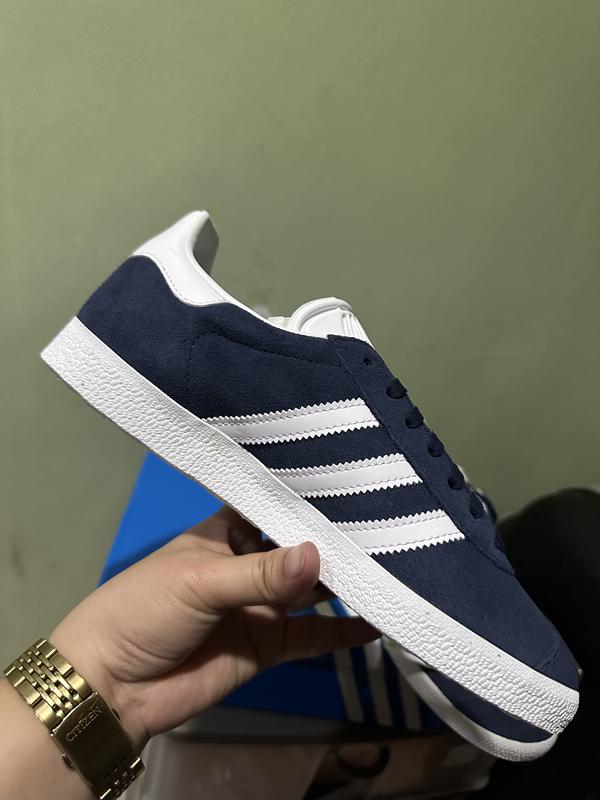 adidas OriginalsGAZELLE COLLEGE NAVY/WHITE/GOLD MET 23FW-I