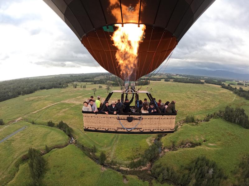 Balloons above store the valley groupon