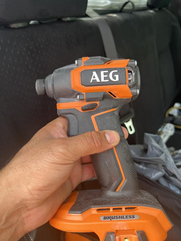 RiDGiD /AEG 18v Brushless Sub Compact 2Speed Drill Driver, 40 OFF