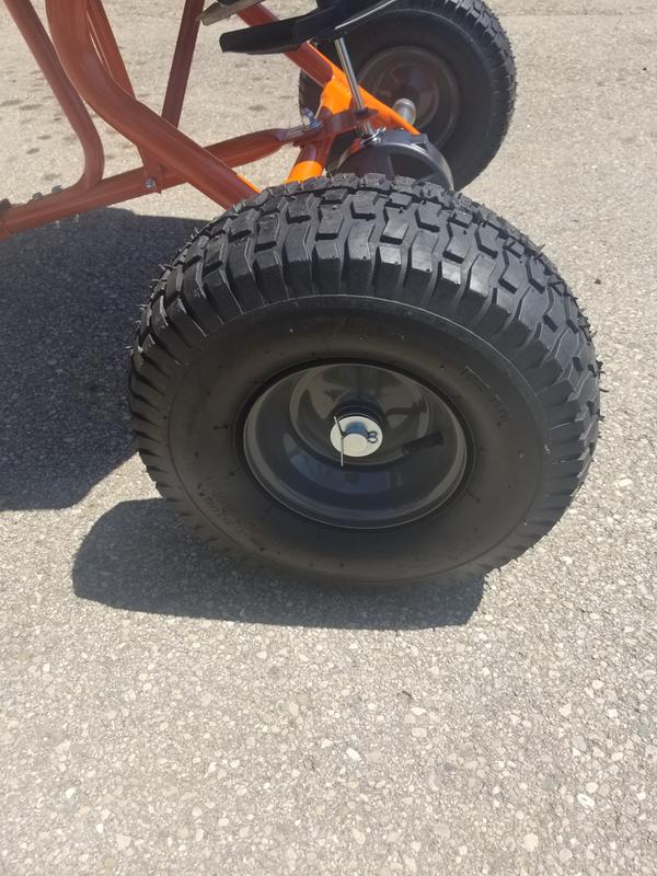 Sturdy wheels