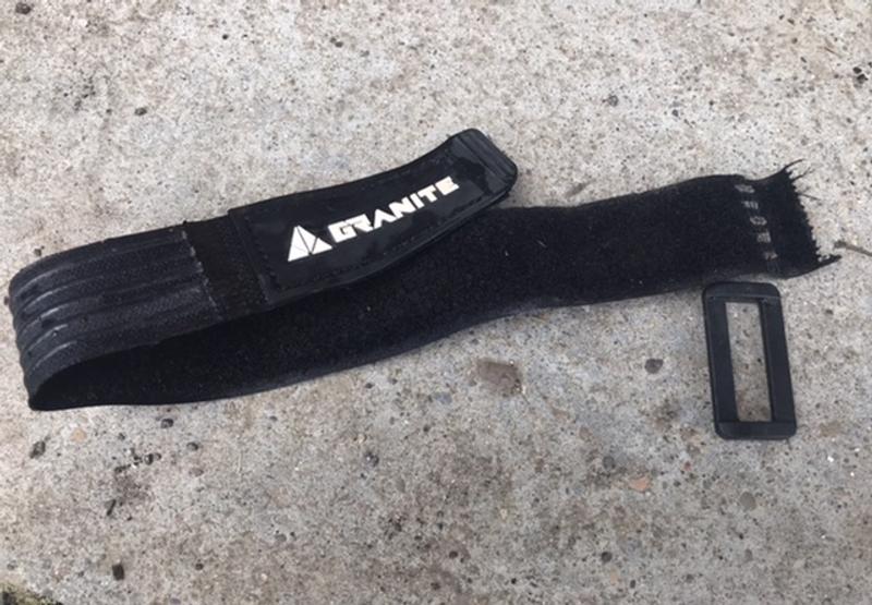Bidon Zefal Portaledge Granite - Support De Sangle Pour Porte-bidon Vélo | Range Tube, CO2 Et Démonte-pneus | Léger 35g Sangle Silicone équipement
