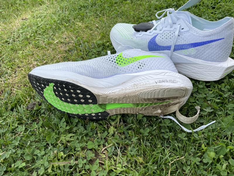 Nike ZoomX Vaporfly Next% 3 Yellow Blue Women's Running