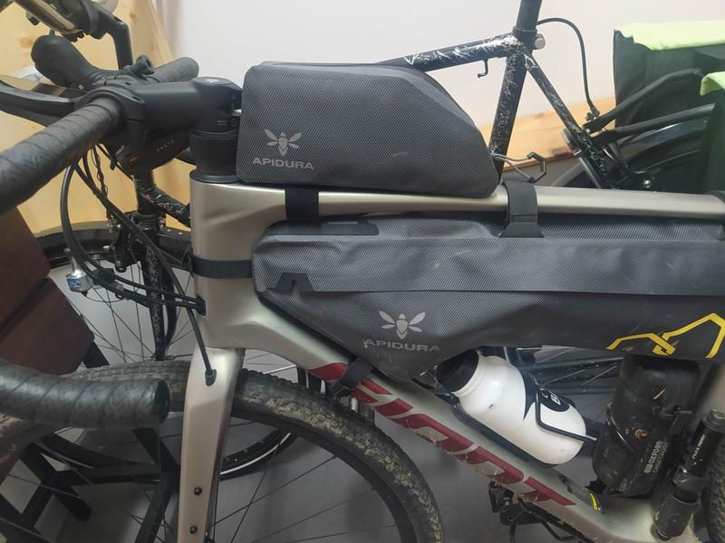 Apidura Expedition Frame Bag 3L Grey / Yellow | Alltricks.com
