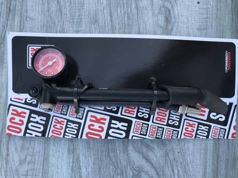 Rock shox 2197080001 pompa forcelle ammortizzatori 20 bar 2 fasi orie