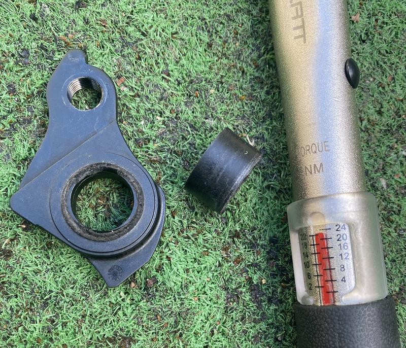 NS Bikes Patte de Dérailleur pour Rag+, XRAG - SRAM UDH - noir