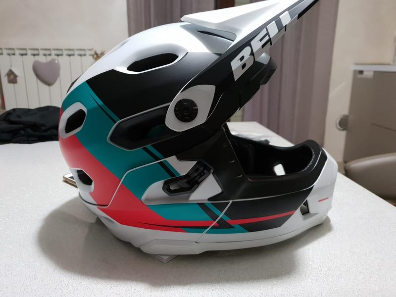 Bell Super 3R Supporto per mentoniera GoPro per casco integrale da mountain  bike MTB. -  Italia