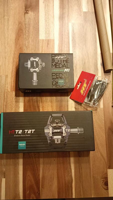 HT Components T2 Pedals Silver | Alltricks.com