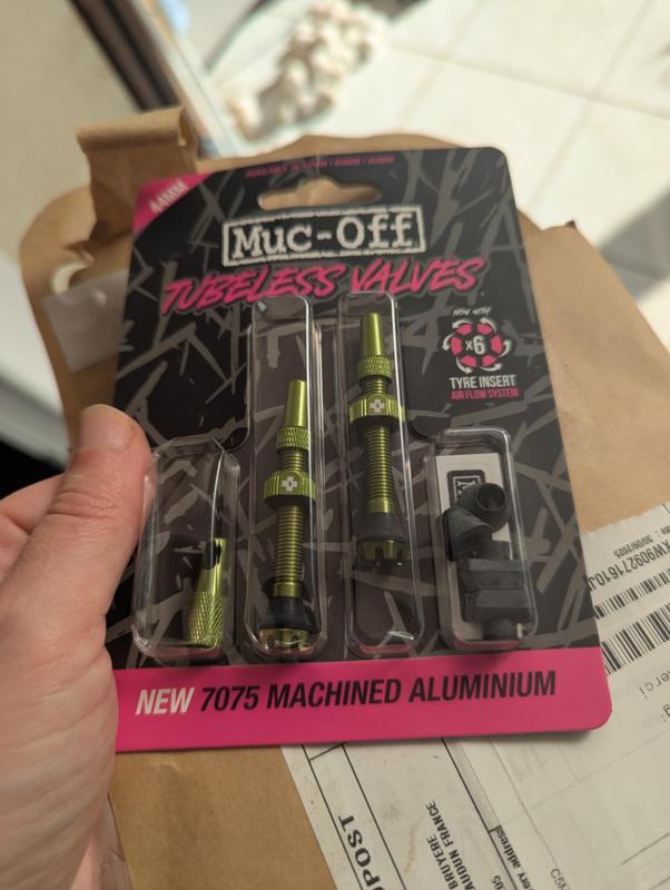 Muc-Off Kit Valvola per Tubeless V2 Universal - oro